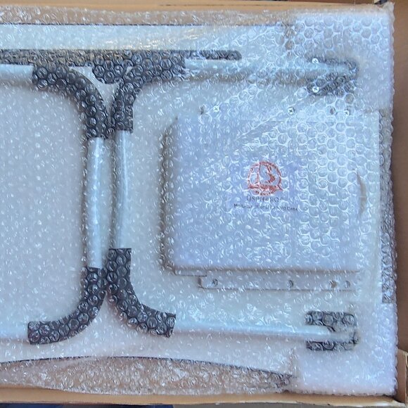 Foldable Laptop Table, Portable Lap Desk Bed Table Tray - Picture 7 of 8